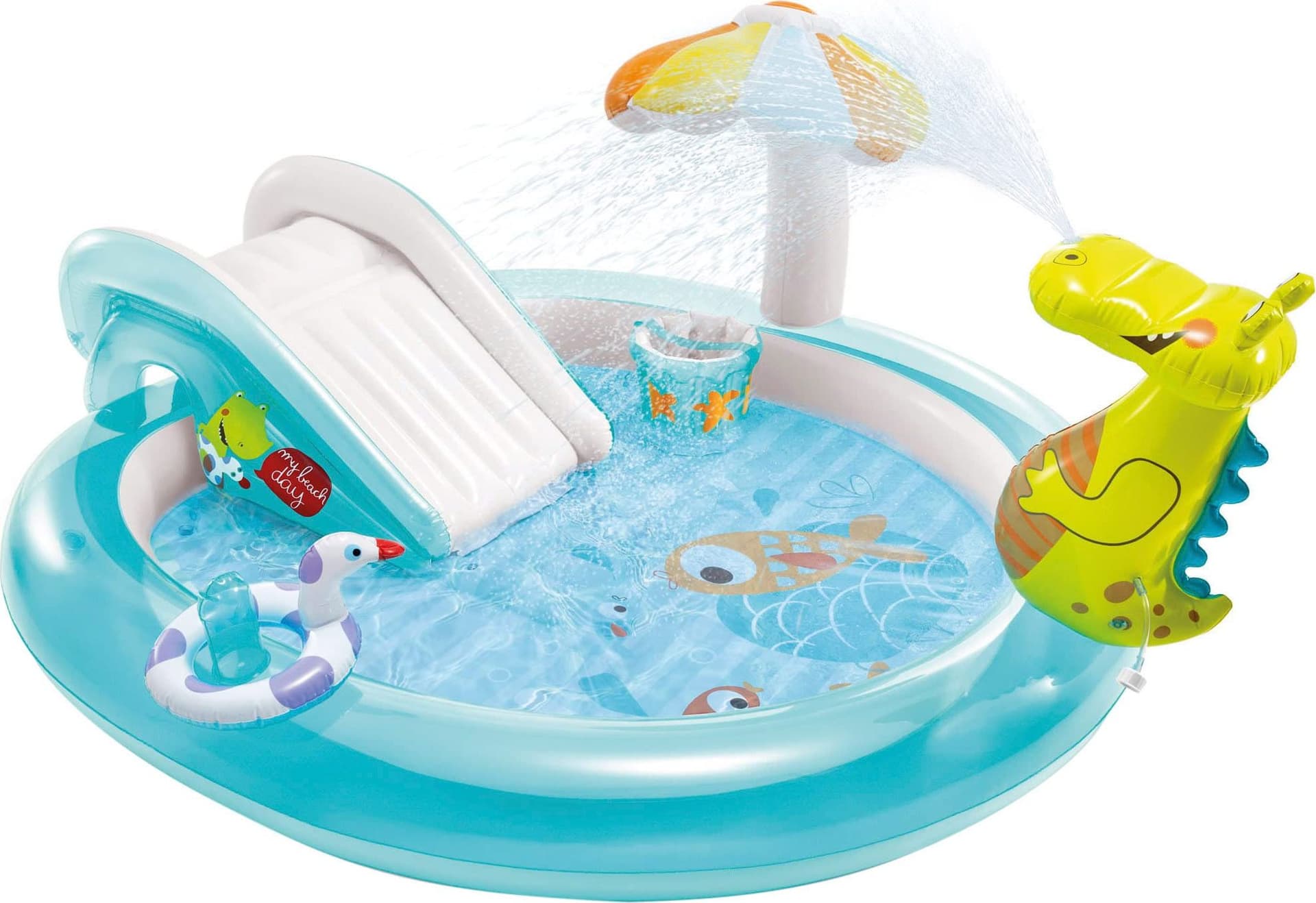 Piscina Gonfiabile Gator Play Center +2 Anni 201 CMX170X84H. Peso 3,9 kg - 6