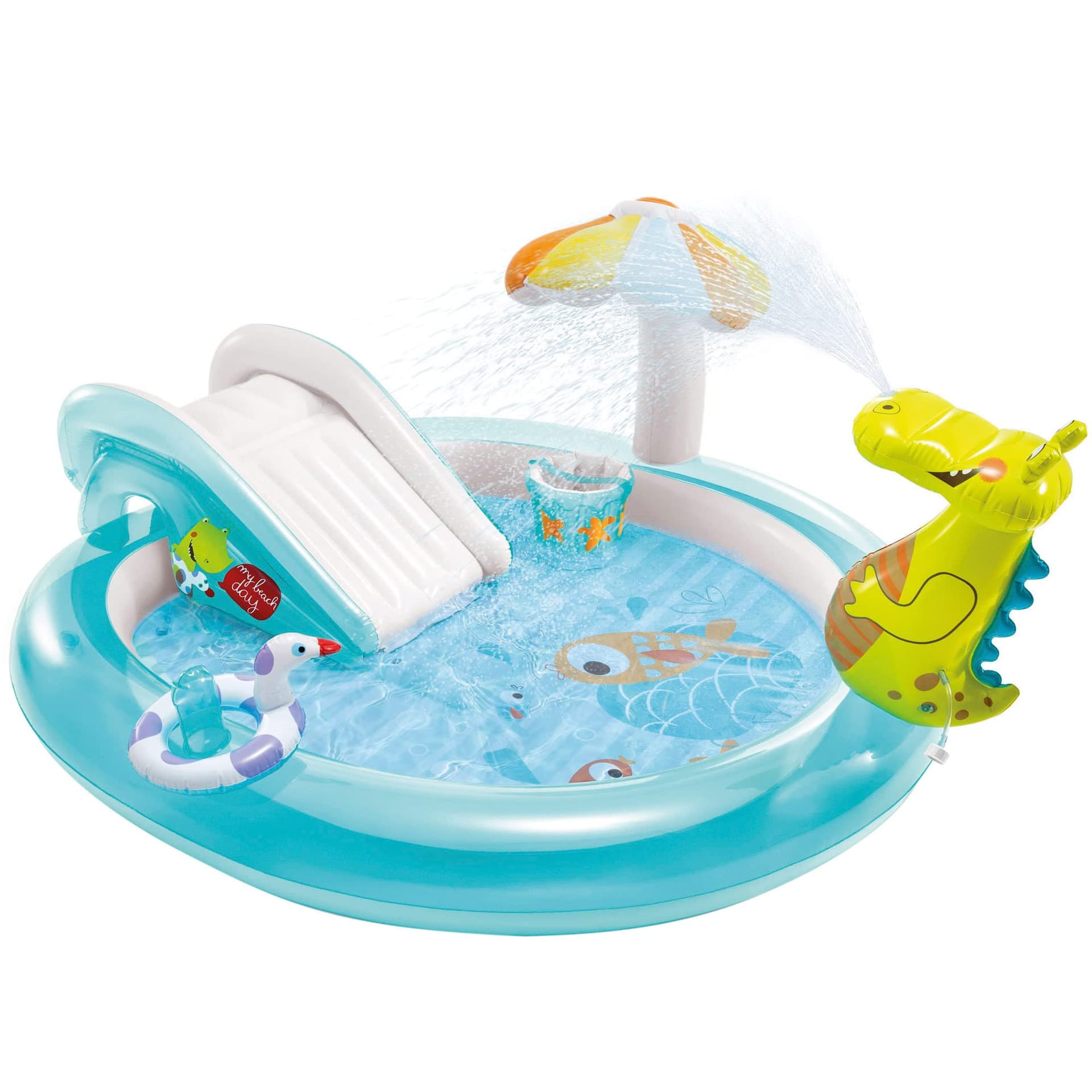 Piscina Gonfiabile Gator Play Center +2 Anni 201 CMX170X84H. Peso 3,9 kg - 6