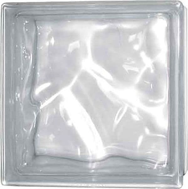 Vetromattone Ondulato Trasparente 19 x 8 cm 6 Pezzi - 2