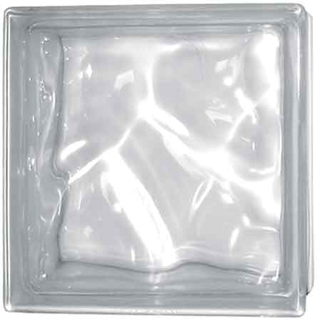 Vetromattone Ondulato Trasparente 19 x 8 cm 6 Pezzi - 2