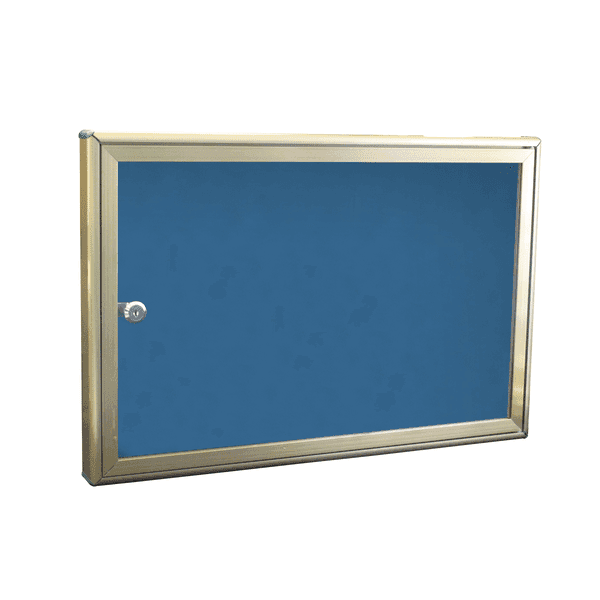 Bacheca Porta Avvisi Ideal Star in Alluminio Cm 55 x 37 x 5 (per 2 Fogli A4 - 3