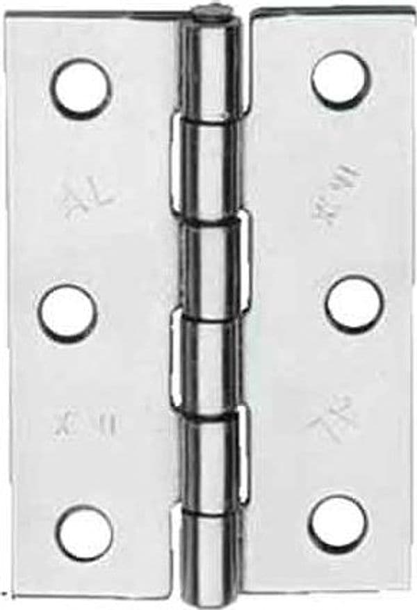 Cerniera Inox Mezze Larghe Pesanti 50 x 40 mm 24 Pezzi - 2