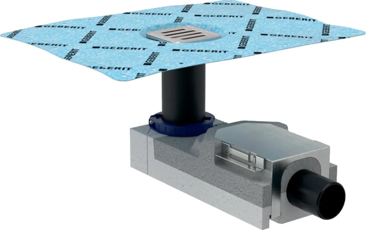 Sifone per Doccia a Pavimento H Massetto 90220 Geberit - 5