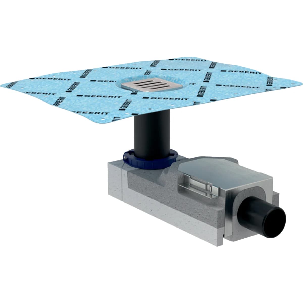 Sifone per Doccia a Pavimento H Massetto 90220 Geberit - 5