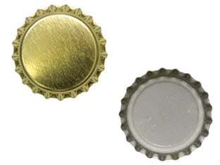 Tappo a Corona Oro Ø 29 mm in Busta da PZ.200 2 Busta - 2