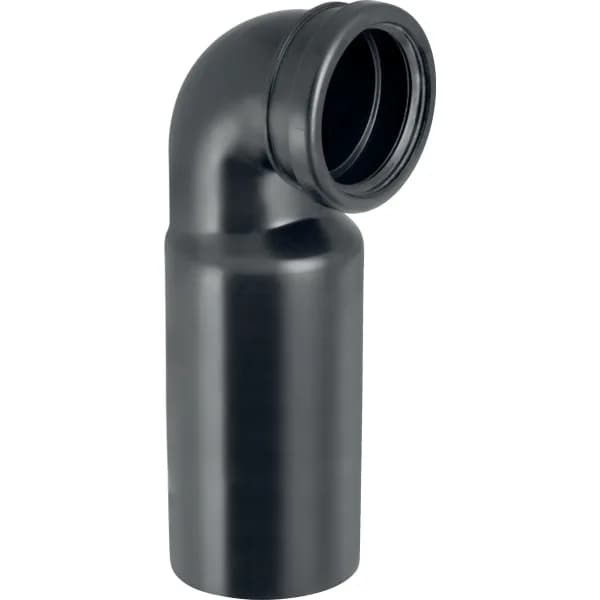 Curva WC 90° Geberit PE per Vaso Sospeso con Aumento 110110 - 4