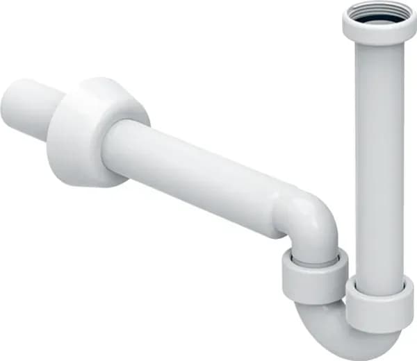 Sifone Curvo Geberit per Lavabo e Bidet Scarico Orizzontale Orientabile Ø - 4
