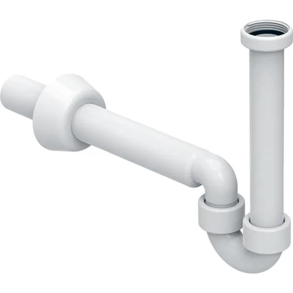 Sifone Curvo Geberit per Lavabo e Bidet Scarico Orizzontale Orientabile Ø - 4