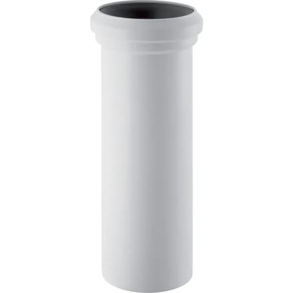 Raccordo Diritto Geberit con Morsetto Manicotto Bianco per Vaso con Scarico - 4