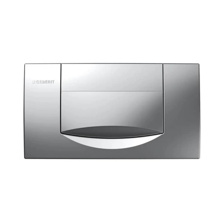 Placca di Comando Twin Line Mono Tasto Cromata Geberit 115.222.21.1 - 4
