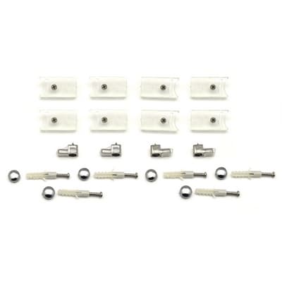 Kit Accessori di Fissaggio per Box Doccia Linea Essential Dhimp - 3