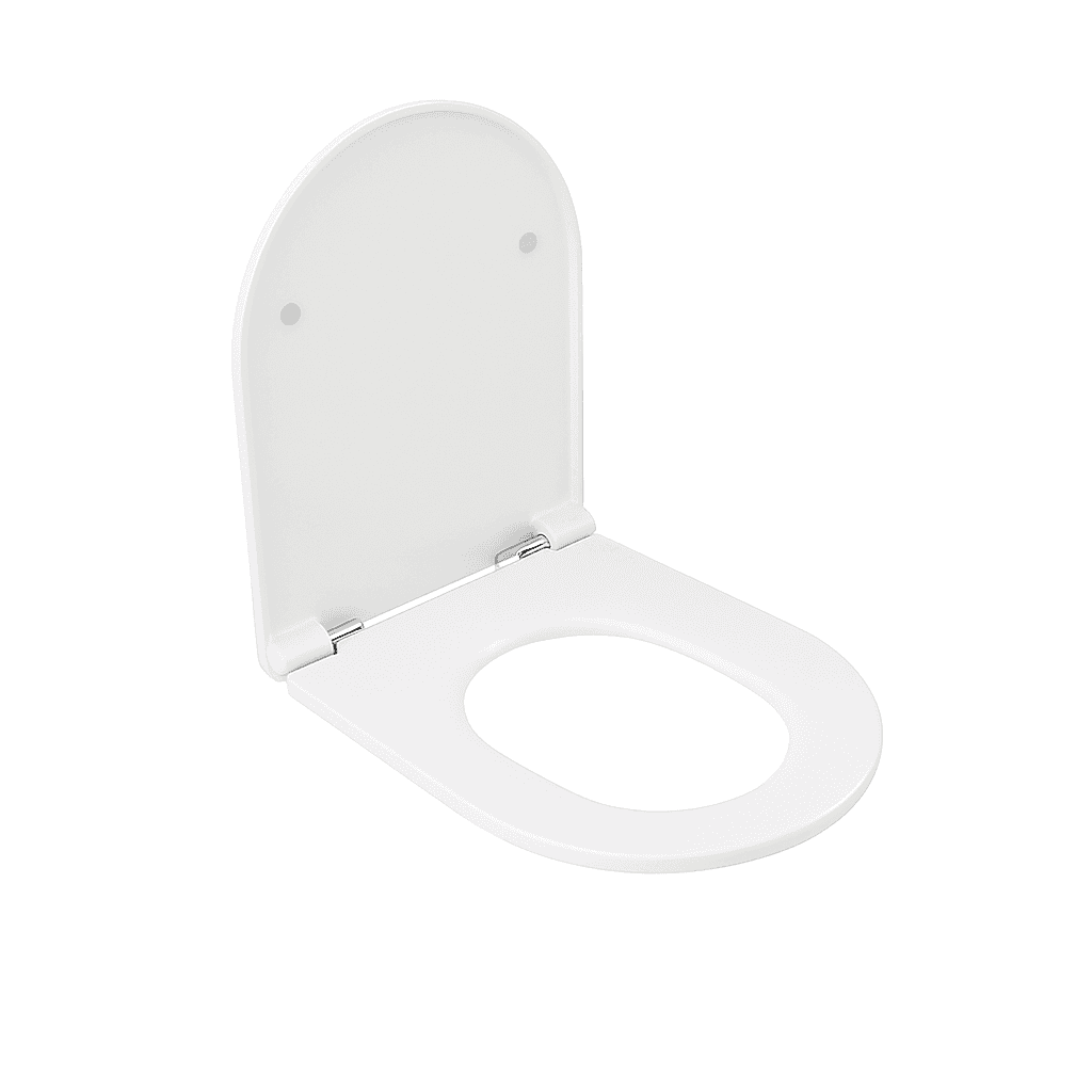 Sedile WC Soft Close Infinity per Filomuro Bianco Lucido Coprivaso - 3