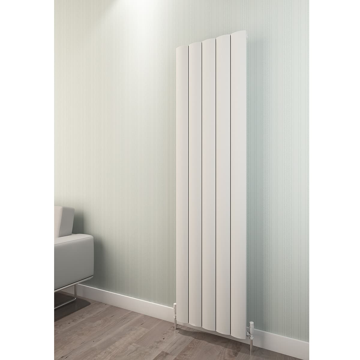 Termoarredo Linea Alma H1800 Nymo Bianco L 280 mm - 3