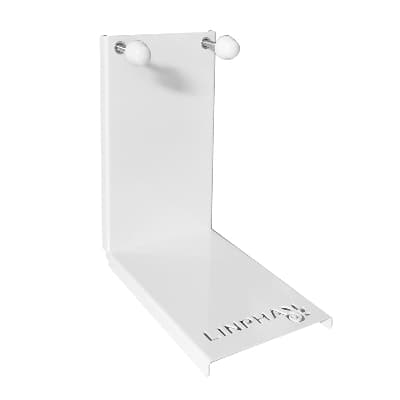 Staffa Espositore per Sanitari Sospesi Linph Bianco 2 Pezzi - 3
