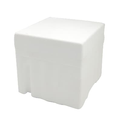 Cubettiera Polistirolo per Prova Cemento FF 15 cm x 15 - 3