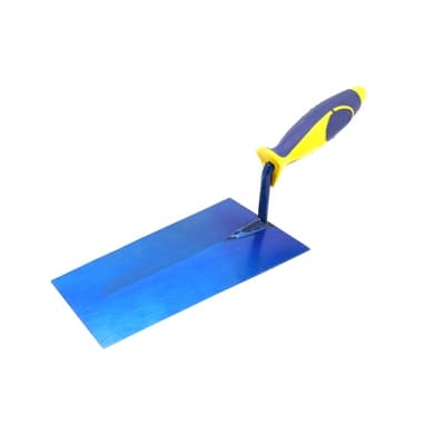 Cazzuola Punta Quadra Manico Gomma FF 18 cm - 3