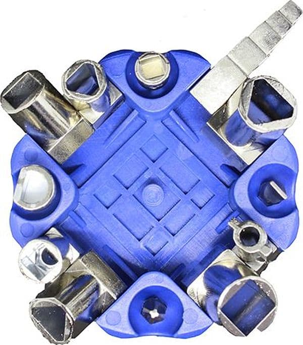 Chiave Multipla Professionale per Sportelli Gryn 23 Comb - 3