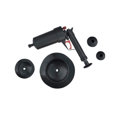 Pistola Stura Scarichi ad Aria Compressa Nero Senza - 3