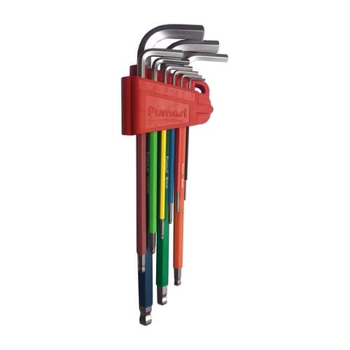 Set Chiave a Brugola Esag Ball a 2 a 2,5 a 3 a 4 a 5 a 6 a 8 a 10MM - 3
