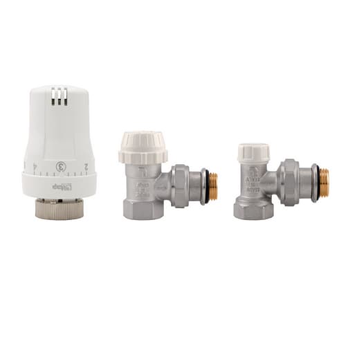 Kit Valvole Termostatiche ad Angolo Femmina Itap 433 a 1409F 04 - 3