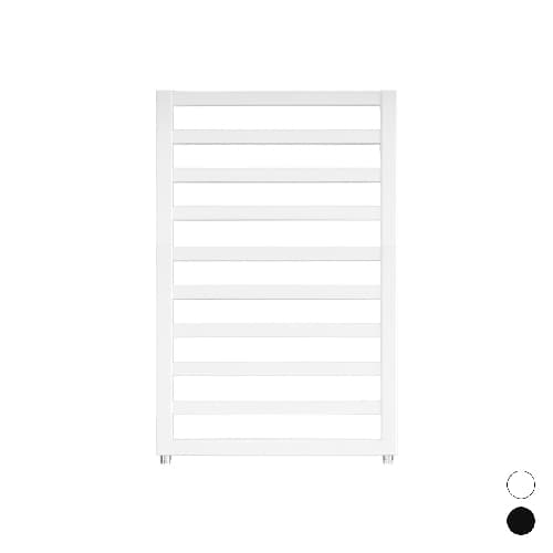 Termoarredo Zehnder Quaro H 971 Bianco Largh 45 cm - 3