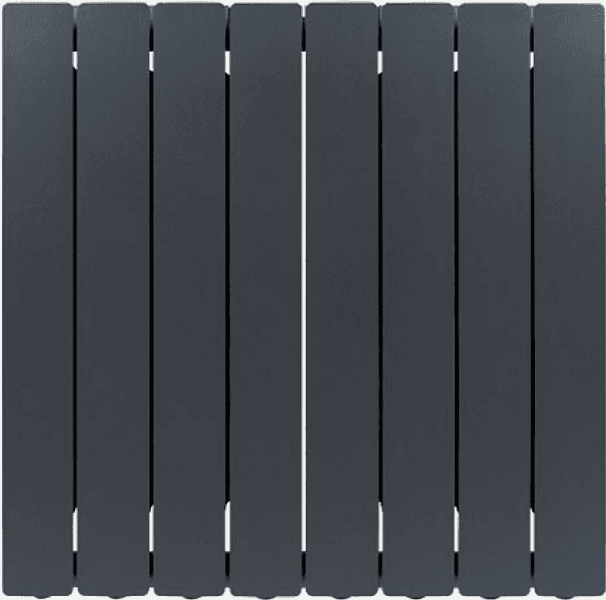 Radiatore in Alluminio Blitz Super B4 H800 10 Elementi Slate Grey Fondital