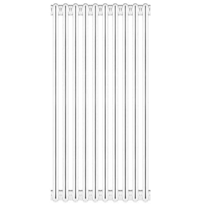 Radiatore Tubolare in Acciaio 3 Colonne Scomponibile Ercos 430 A30660 a 10 - 2
