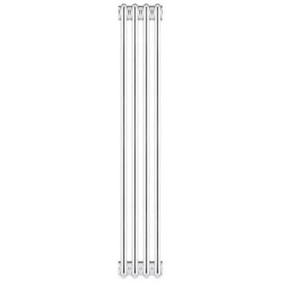 Radiatore Tubolare in Acciaio 4 Colonne Scomponibile Mod Ercos 6 Elementi - 2