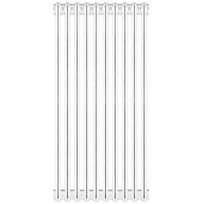 Radiatore Tubolare in Acciaio 4 Colonne Scomponibile Ercos 430 A40860 a 10 - 2