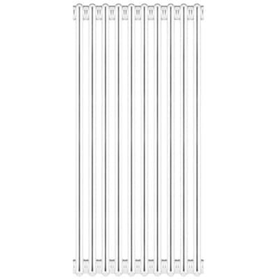 Radiatore Tubolare in Acciaio 3 Colonne Scomponibile Ercos 430 A30860 a 10 - 2