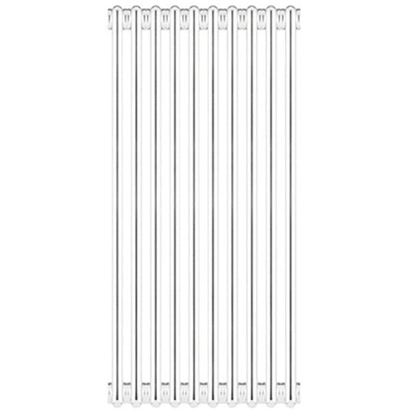Radiatore Tubolare in Acciaio 4 Colonne Scomponibile Ercos 430 A40860 a 04 - 2