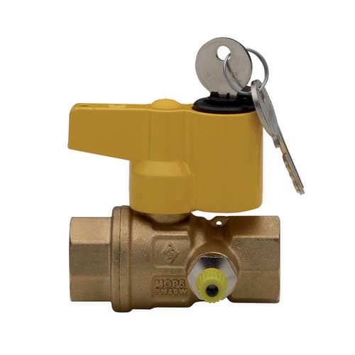 Valvola a Sfera per Gas con Punto Presa Pressione con Serratura Rb ¾ DN 20 - 2
