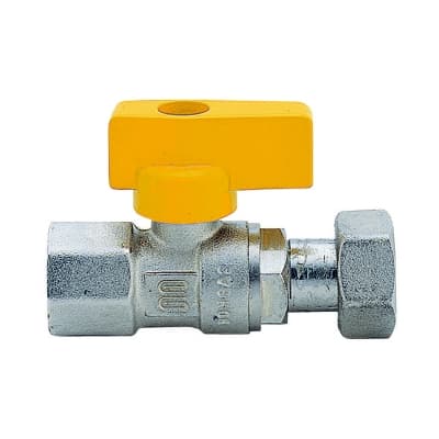 Rubinetto a Sfera per Gas Diritto Femmina Enolg ½ x ¾ DN 15 x 20 - 3
