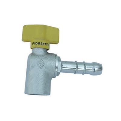 Rubinetto a Sfera Gas Squadra F Bugat ½ x 14 Metano DN 10 - 3