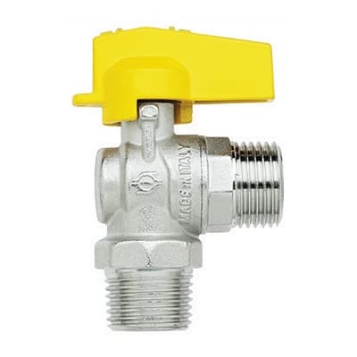 Rubinetto a Sfera Squadra Maschio Iso 7 Fiv Maschio Iso 228 ½ x ½ DN 10 - 3