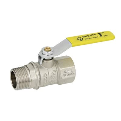 Valvola a Sfera Gas MF Leva Lunga Mod Dakota Bugat ¾ DN 15 - 3