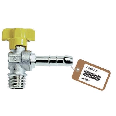 Rubinetto a Sfera Gas Squadra M F Faidf ½ x 14 Metano - 3