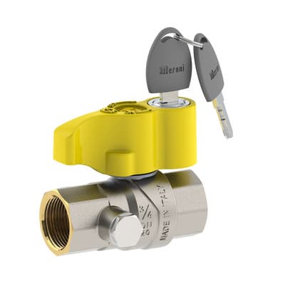 Valvola a Sfera per Gas Att FF con Serratura Fiv 1 DN 25 - 2