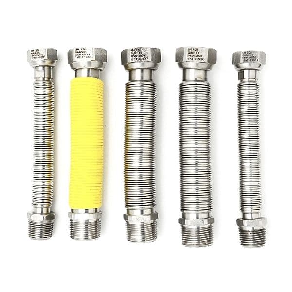 Kit 5 Pezzi Flessibili INOX Estensibili per Caldaie a Gas Aton Mm 150 x 300 - 3