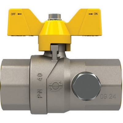 Valvola a Sfera Gas con Farfalla Futurgas FF Fiv 1 DN 25 424 a 5303 a 06 - 3