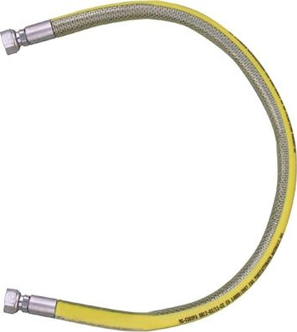 Tubo Flessibile in Acciaio FF per Gas Parigi 100 cm - 3