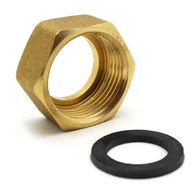 Dado in Ottone per Tubi Gas + Guarnizione Maral 422 Mdog 04 - 3
