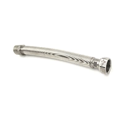 Flessibile INOX Raccordo in Ottone L 130 x 220 mm (per 422 a 760 a 06 - 3