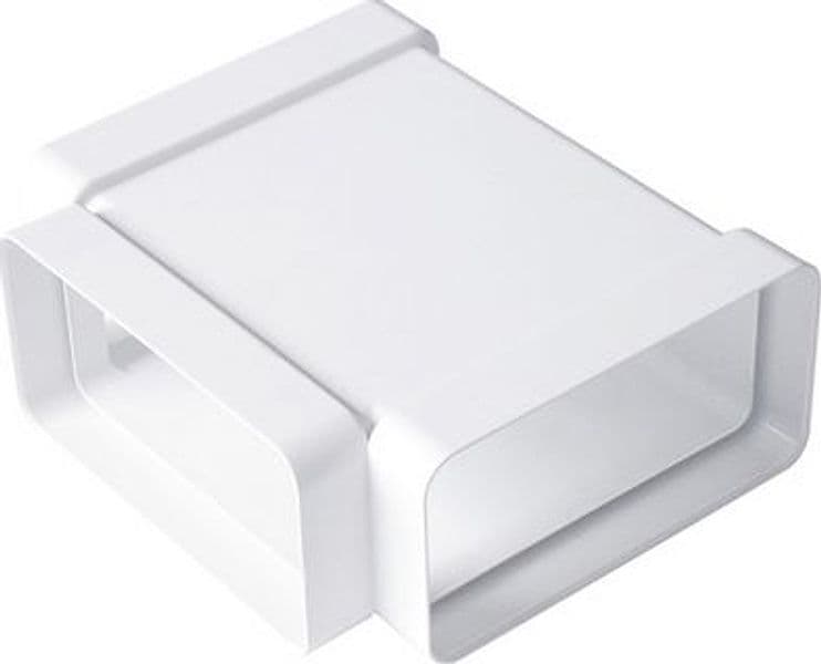 Raccordo a T in ABS per Tubo Rettangolare First 120 mm x 60 - 3