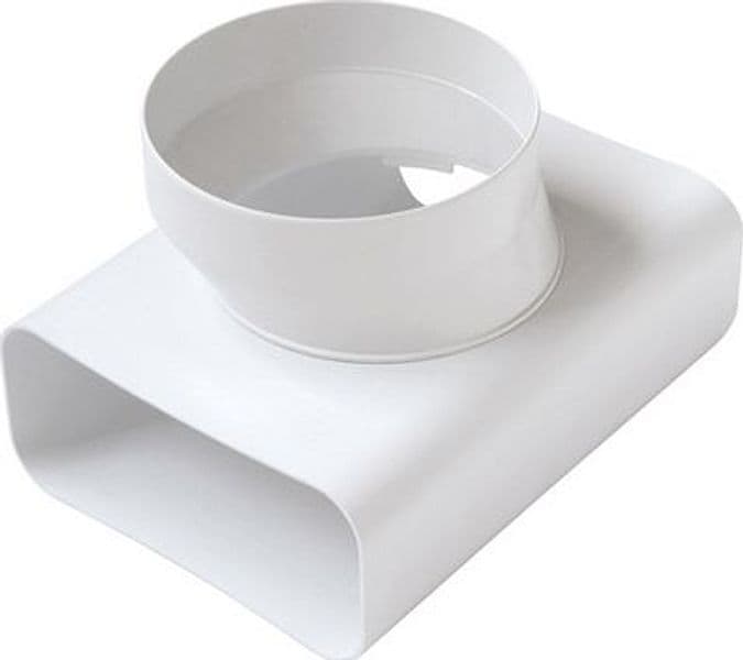 Raccordo a T Vt per Passaggio da Tubo Rettang First Ø 125 x 150 x 70 mm - 3