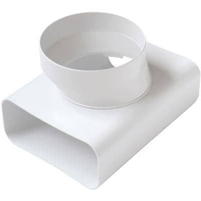 Raccordo a T Vt per Passaggio da Tubo Rettang First Ø 125 x 150 x 70 mm - 3