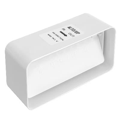 Giunto per Tubi Rettangolari in ABS con Valvola First 120 mm x 60 - 3