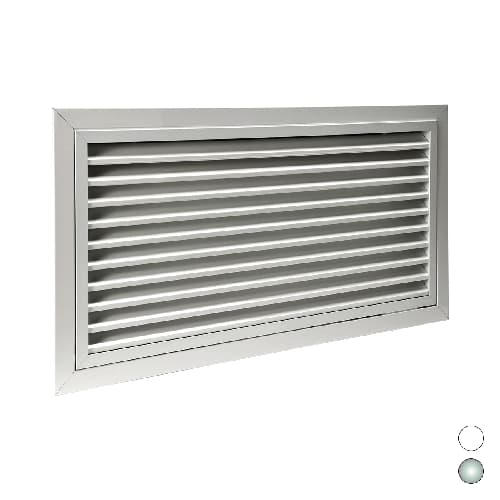 Griglia di Ripresa Portafiltro ad Alette All RAL9016 600 mm x 300 Senza - 3