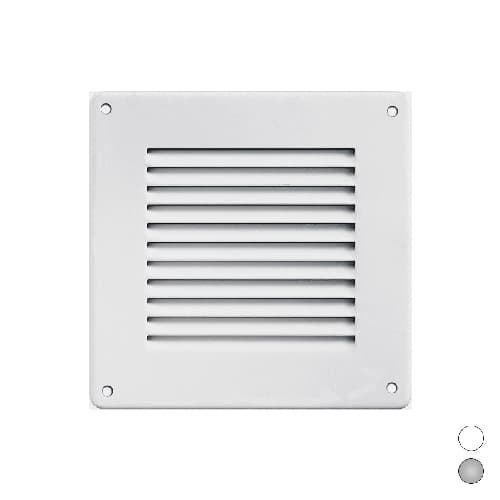 Griglia in Metallo da Sovrapporre con Rete L 140 x First Alluminio Argento - 3