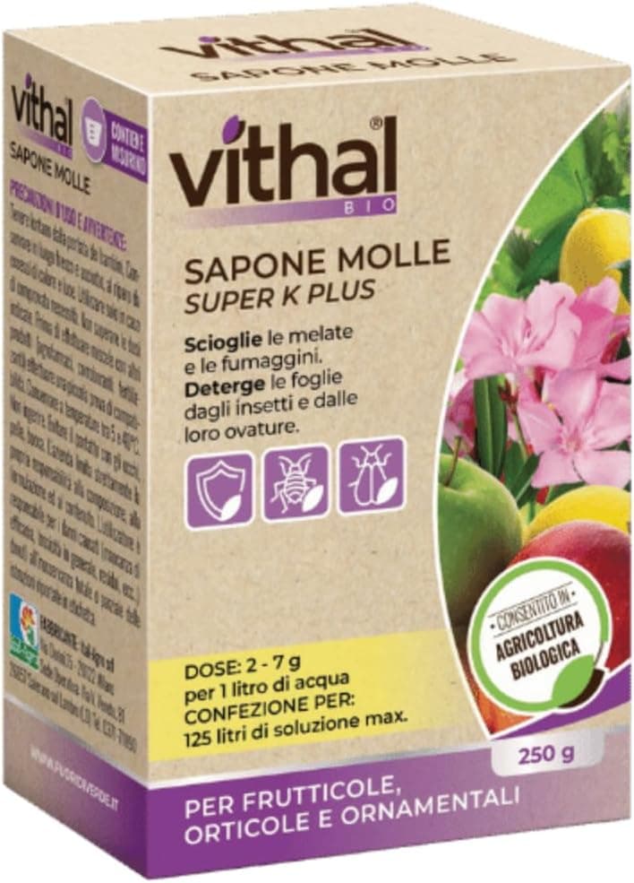 Sapone Molle Super K Plus Vithal Bio 250 g Vithal 3 Pezzi - 7